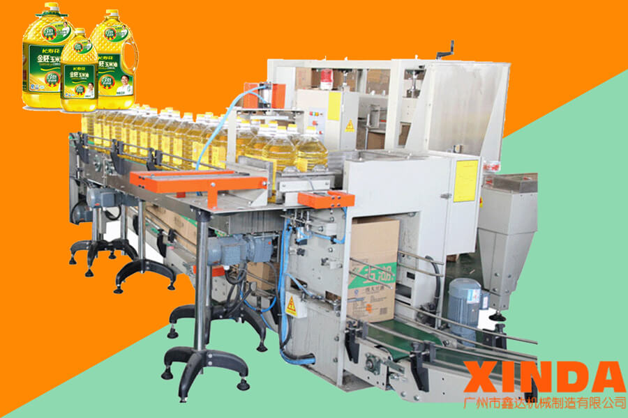 桶裝油裝箱機(jī)_油脂類(lèi)裝箱機(jī)_桶裝水裝箱機(jī)-廣州鑫達(dá)機(jī)械